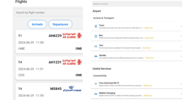 Algiers Airport la nouvelle application déstinée aux voyageurs